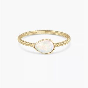 Gorjana Opal solid 14k gold ring